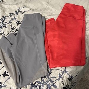 Two sets of leggings! 🎉